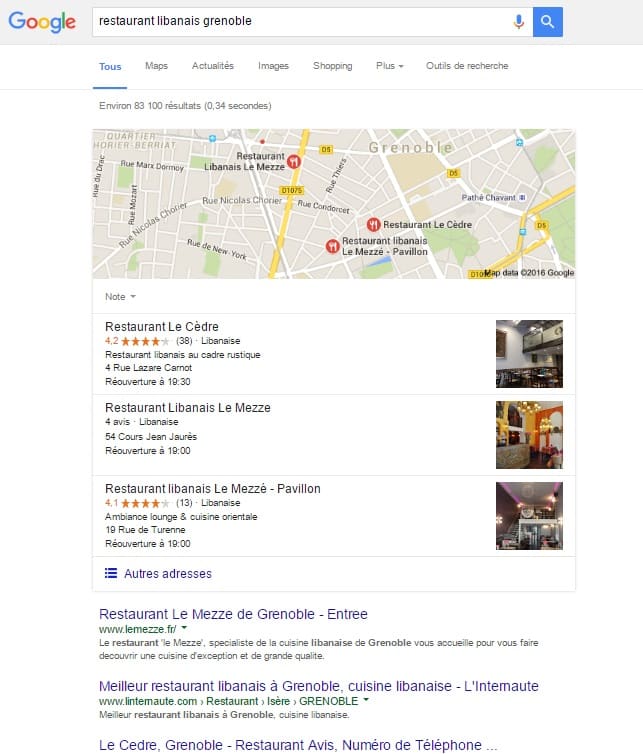 Le référencement géographique